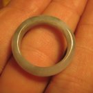Natural Jade ring Thailand jewelry stone mineral art size 6.75  A349