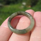 Natural Jadeite Jade ring Thailand jewelry stone mineral size 9 US  E5900