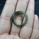 Natural  Grade A  Jadiete  Jade ring stone carving  Size 6.75  A7138