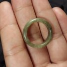 Natural  Grade A  Jadiete  Jade ring stone carving  Size 6.5 A7100