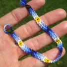 Huichol Bead Indian Bracelet Jewelry Art Hand Made Guadalajara Mexico A19 Huichol Bead Indian Bracelet Jewelry Art Hand Made Guadalajara Mexico A19