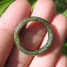 Natural Jadeite Jade ring Thailand jewelry stone mineral size 7 US  EA 0100