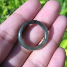 Natural Jadeite Jade ring Thailand jewelry stone mineral size  7 US   E 59156
