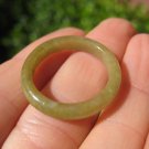 Large Natural Honey Jadeite Jade ring Thailand jewelry stone mineral size 1 A518