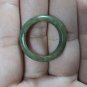 Natural  Grade A  Jadiete  Jade ring stone carving  Size 8.25 A7795