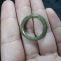 Natural  Grade A  Jadiete  Jade ring stone carving  Size 8.25 A7795