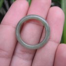 Natural Jadeite Jade ring Thailand jewelry stone mineral size 7.25 US  EA 018