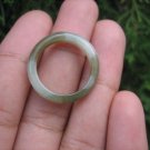 Natural Jadeite Jade ring Thailand jewelry stone mineral size 7.25 US  EB 014