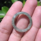 Natural Jadeite Jade ring Thailand jewelry stone mineral size 7.25 US  EA 043