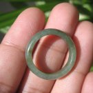 Natural Jadeite Jade ring Thailand jewelry stone mineral size 7.25 US  EA 093