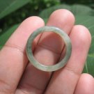 Natural Jadeite Jade ring Thailand jewelry stone mineral size 7.25 US  EA 074