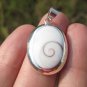 925 silver Shiva Eye Shell necklace pendant necklace Thailand jewelry EB209