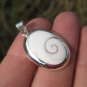 925 silver Shiva Eye Shell necklace pendant necklace Thailand jewelry EB209