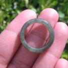 Natural Jadeite Jade ring Thailand jewelry stone mineral size 6.75 US  E 591115