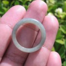 Natural Jadeite Jade ring Thailand jewelry stone mineral size 6.75 US  E 591116