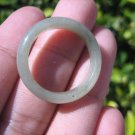 Natural Jadeite Jade ring Thailand jewelry stone mineral size 9.5 US   E 5946