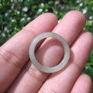 Natural Jadeite Jade ring Thailand jewelry stone mineral size  6.75 US   E 5992