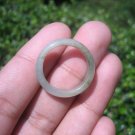Natural Jadeite Jade ring Thailand jewelry stone mineral size 6.75 US   E 5964