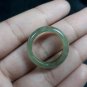 Natural  Grade A  Jadiete  Jade ring stone carving  Size 8.25 A7793
