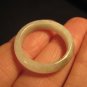 Natural Large Jadeite Jade Ring Northern Stone Mineral Size 9.5 US A355
