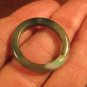 Natural Grade A  Jadeite Jade ring stone mineral carving  Size`6.5 US  A994