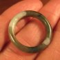 Natural Grade A  Jadeite Jade ring stone mineral carving  Size`6.5 US  A994