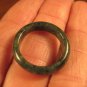 Natural  Jadeite Jade ring stone mineral carving  Size 7 US  A580