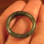 Natural  Jadeite Jade ring stone mineral carving  Size 7 US  A580