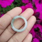 Natural Jadeite Jade ring Thailand jewelry stone mineral size  6.75 US  EB 060