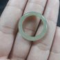 Natural  Grade A  Jadiete  Jade ring stone carving  Size  7   A7115