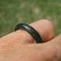 Natural Grade A Jadeite Jade ring stone mineral carving Size 6.5 US A285