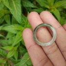 Natural Jadeite Jade ring Thailand jewelry stone mineral size  7.5 US  EB 075