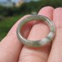 Natural Jadeite Jade ring Thailand jewelry stone mineral size 9.25 US  E5882