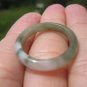 Natural Jadeite Jade ring Thailand jewelry stone mineral size 9.25 US  E5882