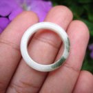 Natural Jadeite Jade ring Thailand jewelry stone mineral size  7.25 US  EB 089