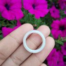 Natural Jadeite Jade ring Thailand jewelry stone mineral size  6.75 US  EB 052