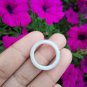 Natural Jadeite Jade ring Thailand jewelry stone mineral size  6.75 US  EB 052
