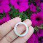 Natural Jadeite Jade ring Thailand jewelry stone mineral size  6.75 US  EB 052