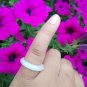 Natural Jadeite Jade ring Thailand jewelry stone mineral size  6.75 US  EB 052