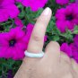 Natural Jadeite Jade ring Thailand jewelry stone mineral size  6.75 US  EB 052