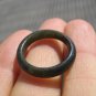 Natural Grade A Jadeite Jade ring stone carving Size 7 US A407