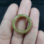 Natural  Grade A  Jadiete  Jade ring stone carving  Size  6.25  A7 179