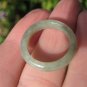 Natural Jadeite Jade Ring Northern Stone Mineral Size 7.5 US A894
