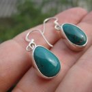 925 Silver Tibetan Turquoise earrings earring jewelry art A24