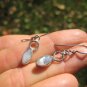 925 Silver Rainbow Moonstone earrings earring jewelry art A34