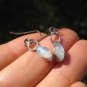 925 Silver Rainbow Moonstone earrings earring jewelry art A34