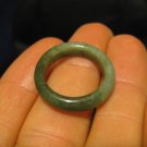 Natural Grade A  Jadeite Jade ring stone carving  Size 6.5 US  A315