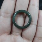 Natural  Grade A  Jadiete  Jade ring stone carving  Size 6.5  A7132