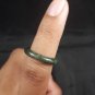 Natural  Grade A  Jadiete  Jade ring stone carving  Size 6.5  A7132