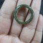 Natural Grade A Jadiete Jade ring stone carving Size 6.75 A7117